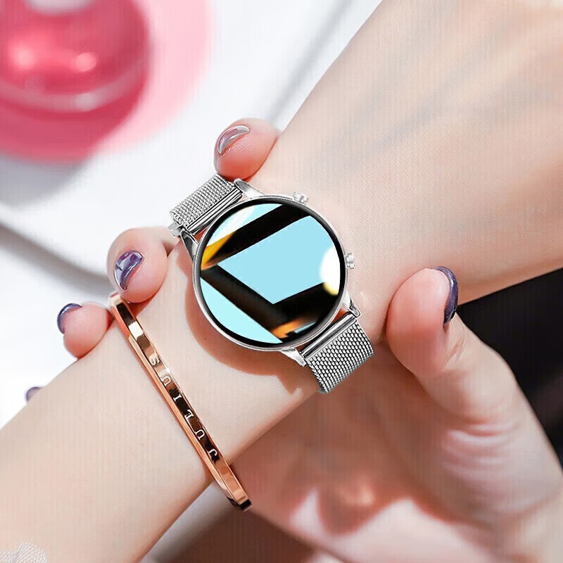 华为手机适用2026新款WATCH 智能手表女蓝牙接打电话测血压运动移动电源 粉色电话+支付+nfc+运动数据等
