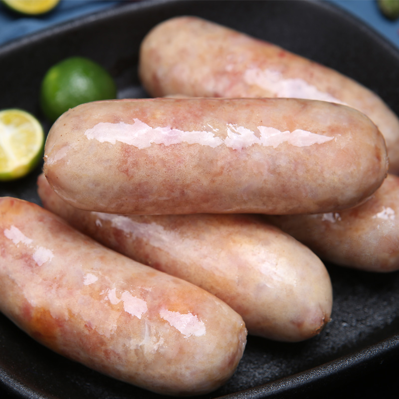 雄丰脆骨烤肠火山石烤肠 台湾烤肠 烧烤香肠热狗肠地道肠烤肠16根2x