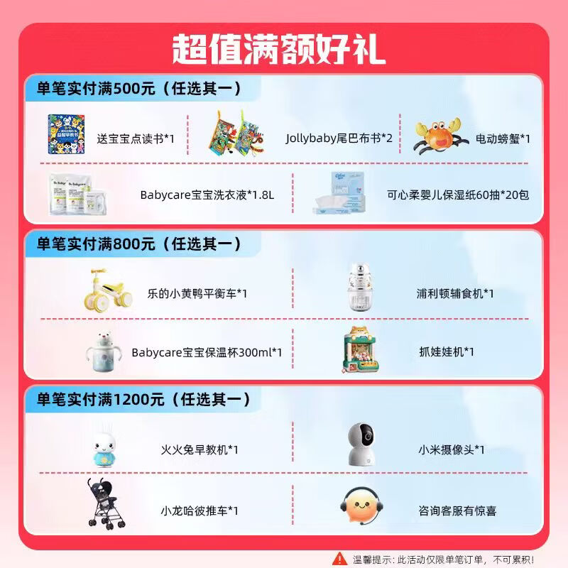 玛西塔(MADRESITA)多种维生素复合粉铁锌维A维B维D儿童10g*30袋