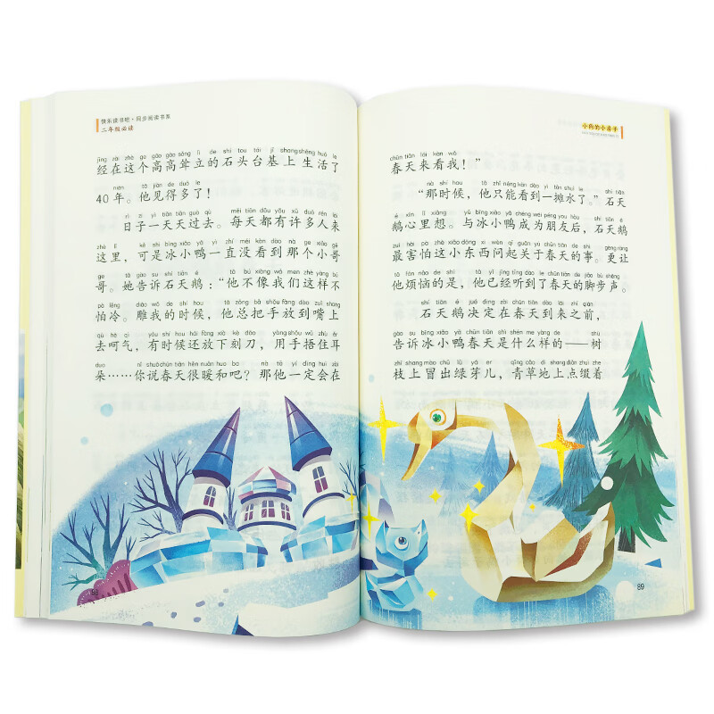 【名师导读】2026版三四年级下册快乐读书吧同步 人教版新教材必读书目一二三四五六年级上下册小学语文寒暑假老师推荐课外阅读书籍全套经典名著安徒生格林童话 二年级(上):5册