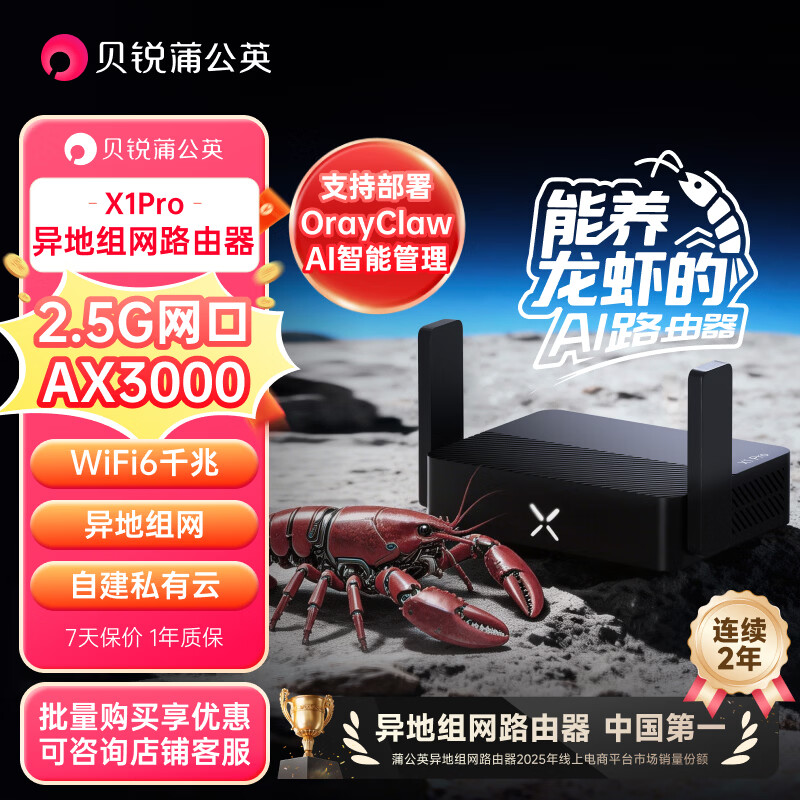 贝锐蒲公英X1Pro