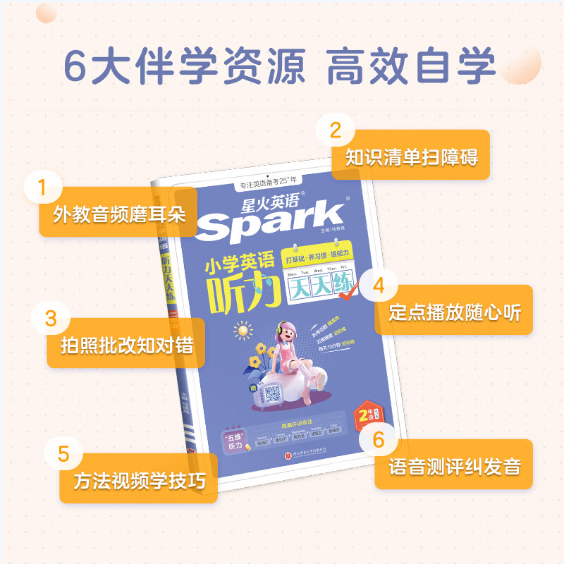 星火英语小学英语听力天天练2027小学英语听力专项训练全新英语听力天天练全国通用小学生一二三四五六年级英语听力专项练习题听力默写强化训练听力训练人教外研译林版通用 【二年级】英语听力天天练-独册答案