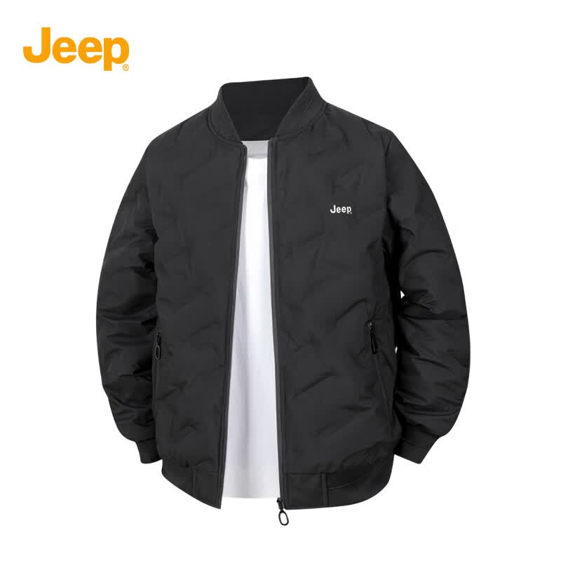 JEEP吉普羽绒服男冬季保暖加厚鸭绒服户外抗寒防风夹克外套