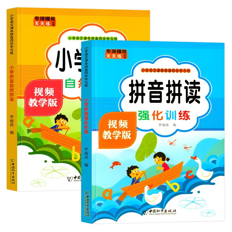 拼音训练拼读一年级拼音专项练习册一日一练幼小衔接教材全套幼儿园