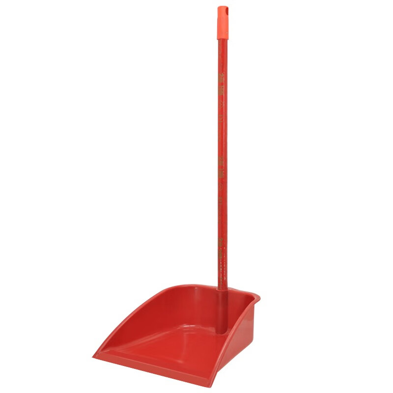 环群(hqpc)簸箕 单个箕畚箕铲子撮子铁畚斗垃圾斗 红色