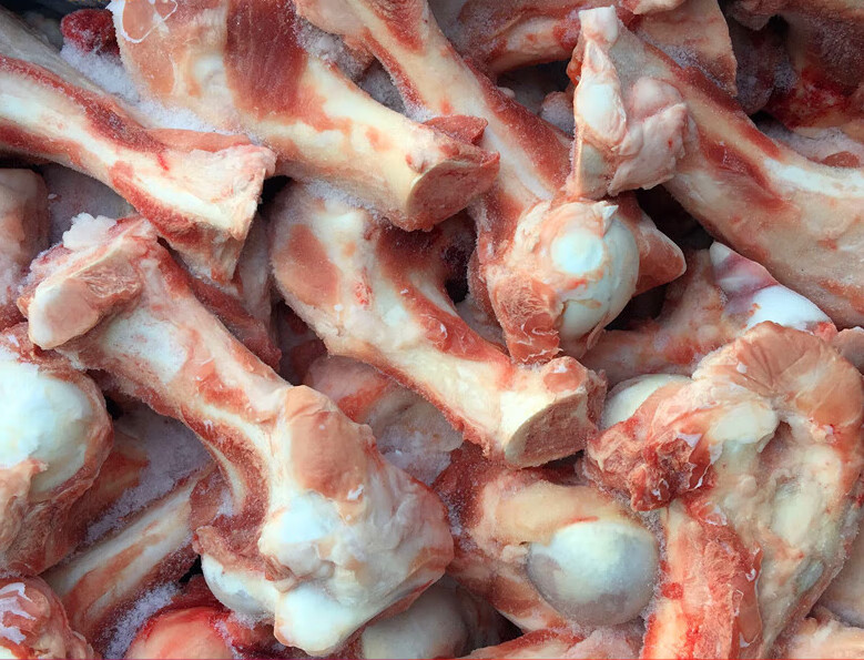 果亦橙冷冻汤骨猪大骨带肉猪骨头猪前腿骨狗熬汤食材5斤