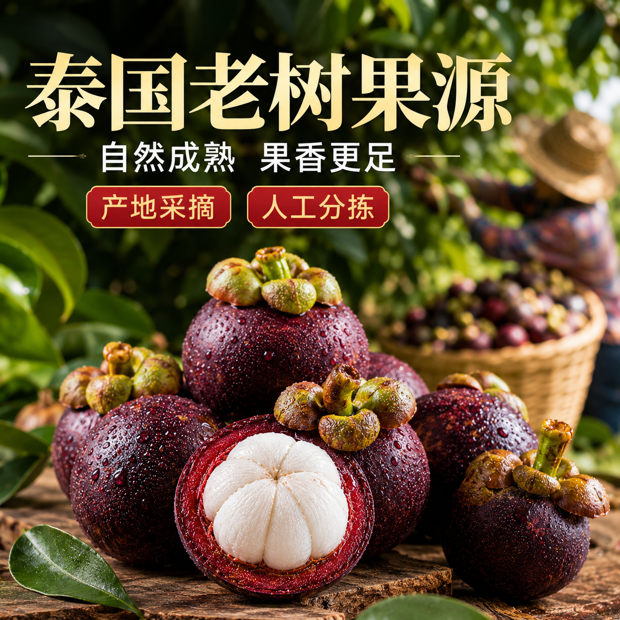 苏亿鲜【现货】泰国进口老树山竹当季麻竹水果现摘清甜降火严选6A果王 【5斤装】6A精选老树麻竹-净重4.5斤
