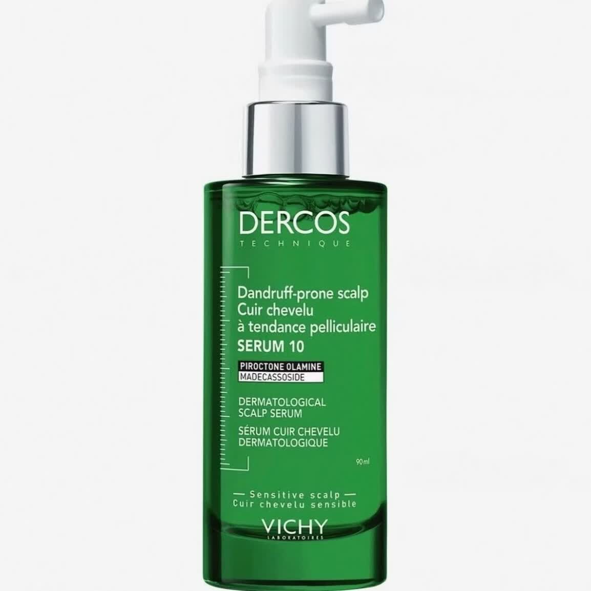 薇姿Vichy Dercos去屑头皮精华液干燥头皮按摩补水清爽改善毛躁强韧 去屑止痒头皮护理精华90ml*1