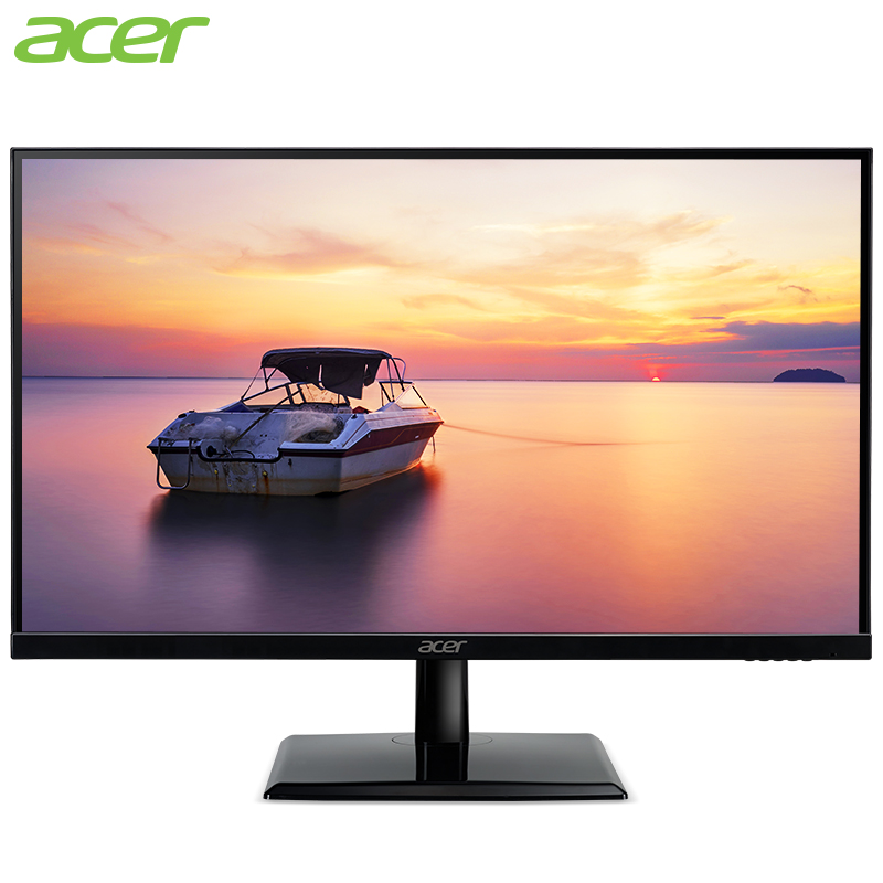 宏碁（Acer）23.8英寸IPS炫彩屏HDMI+VGA雙接口全高清窄邊框廣視角愛眼不閃屏顯示器 顯示屏EK241Y