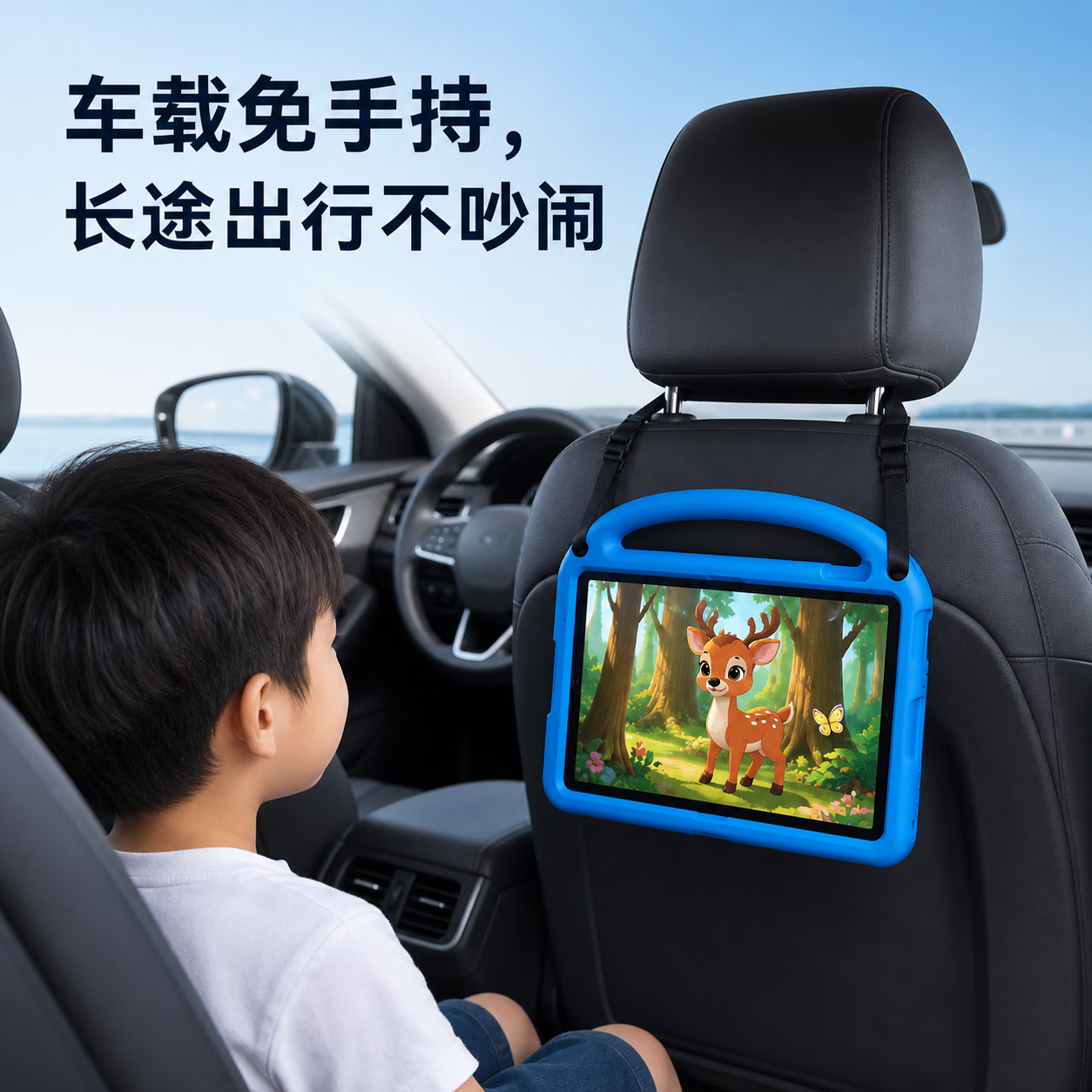 徽禹适用荣耀平板 9/10/X9/X8Pro 儿童保护壳 X8A/X9Pro 儿童防摔壳 11.5 英寸可背支架卡通早教平板套 粉色【送可背肩带】可手提|全包防摔 荣耀 X8A/X9【11.5英寸 带笔槽】