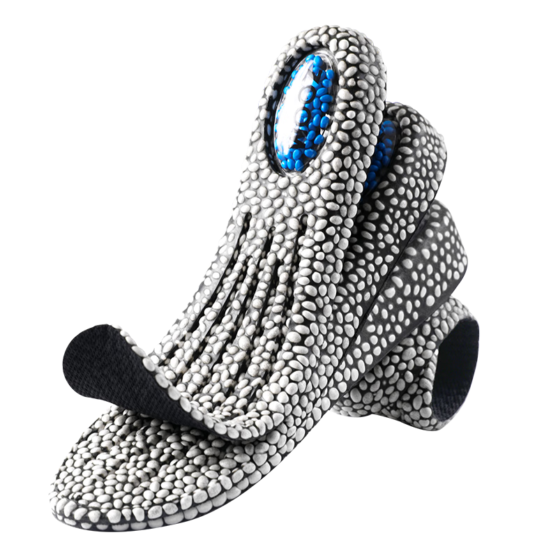 樂(lè)拓行（LEOTOWXIN） 增高鞋墊男氣墊減震爆米舒適運(yùn)動(dòng)透氣吸汗柔軟舒適隱形內(nèi)增高墊 1雙裝-黑色增高1.5厘米 3536碼 可裁剪更貼合鞋型