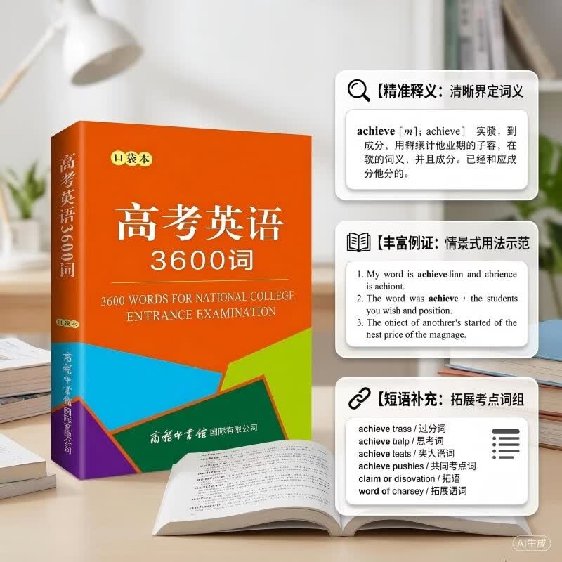 高考英语3600词（口袋本）