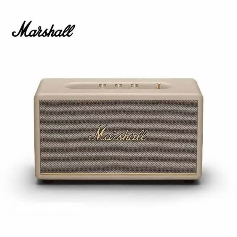 马歇尔(Marshall)STANMORE Ⅲ 音箱3代无线蓝牙摇滚家用重低音音响 海外版 礼物 STANMOREⅢ黑色 原装进口