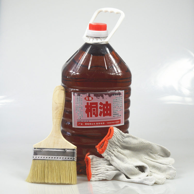 以琛纯熟桐油防水防腐耐候防开裂木漆桐油天然油漆替代木油木蜡油清漆