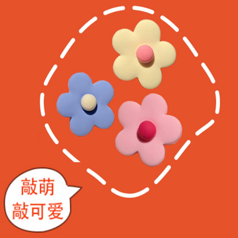 ekustyeeekustyee一朵小花胸针可爱日系卡通徽章男女别针配饰品学生