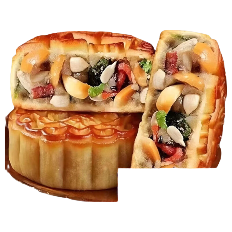 老五仁月饼中秋月饼独立包装100g*10个共2斤装 5.88元 - 86线报