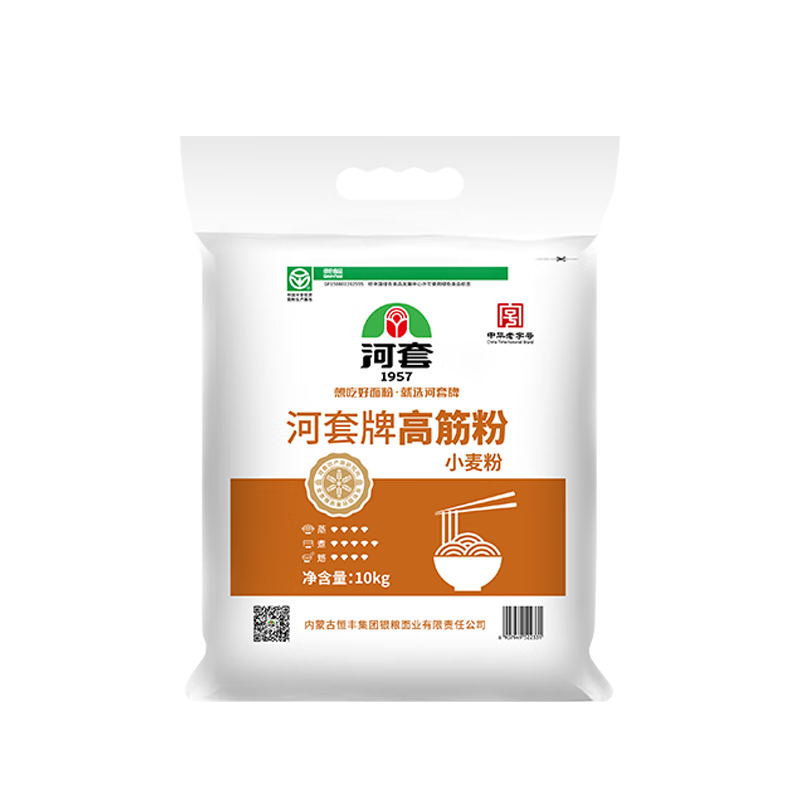 河套高筋粉10kg：稳步增长，品质卓越