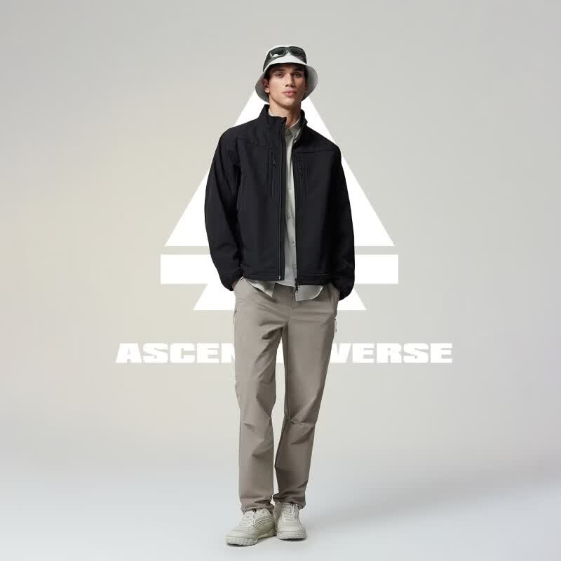 杰克·琼斯(JACK&JONES)男士保暖外套厚款夹克合集 225409016纯黑色 L (180)