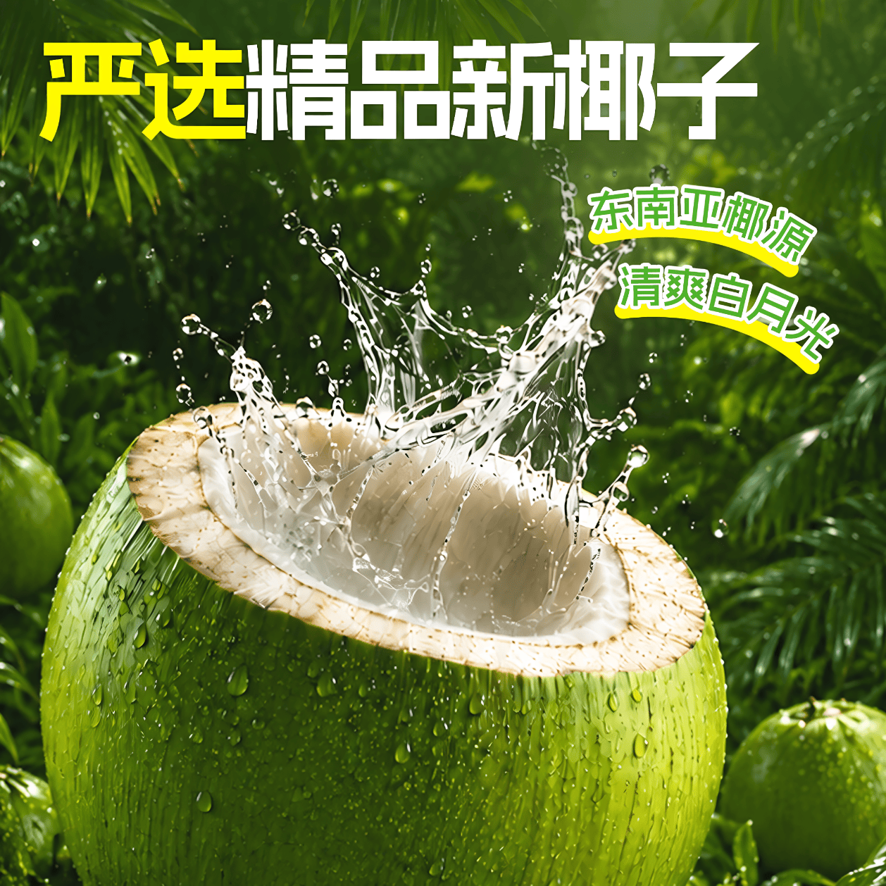 零定律100%椰子水鲜榨椰汁饮料清爽椰子汁电解质健康饮品聚餐整箱6瓶装 【两箱装】椰子水330ml*6瓶