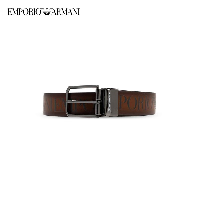 ������¡������ᣨEmporio Armani�� �ݳ�Ʒ������ʿ˫��Ƥ�� Brown Only One Size