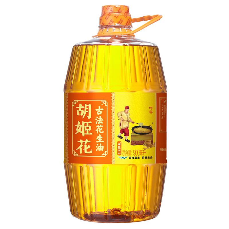 胡姬花 古法花生油 900ml