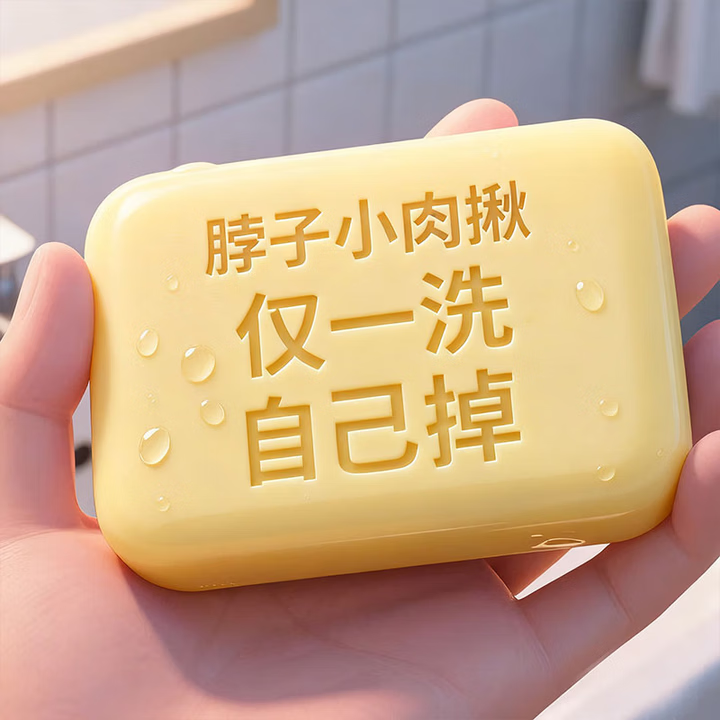 L0【国药匠心去疣痣皂】全身小肉粒扁平尤丝状尤疣瘊抑菌祛疣香皂 【拍1发3】28%轻度客户购买