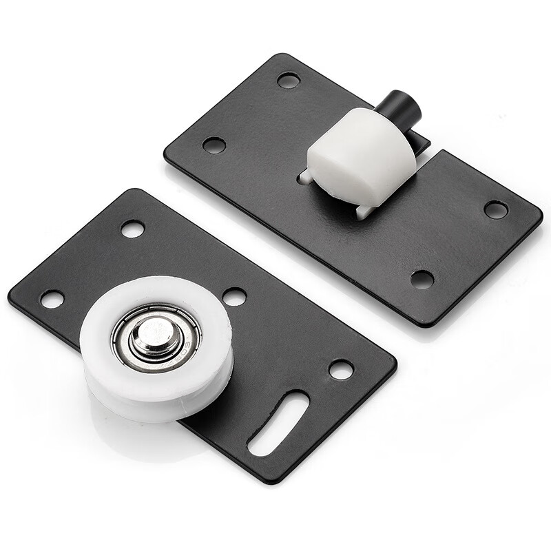 徽匠世家移门滑轮衣柜上轮配件下轨道滚轮老式轮子家具凹凸轮推拉趟门