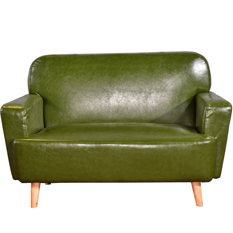 后冠(HOUGUAN) 北欧咖啡厅沙发休闲扶手靠背洽谈沙发奶茶店甜品店沙发餐桌桌椅组合 双人位沙发