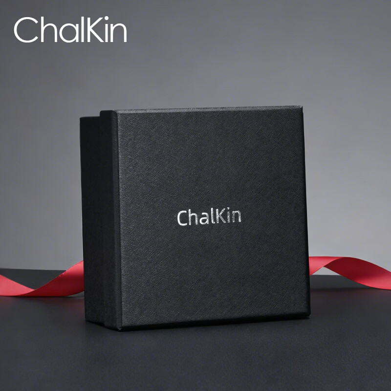 CHALKIN无夹层正宗头层牛皮皮带男自动扣真皮腰带中青年休闲商务裤腰带 拉丝银 125cm 裤码36-39