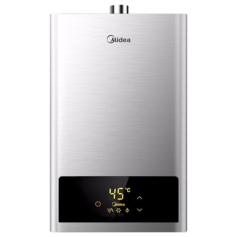 美的/midea燃气热水器12升家用电辅防冻即热恒温洗澡jsq22-hwa jsq22