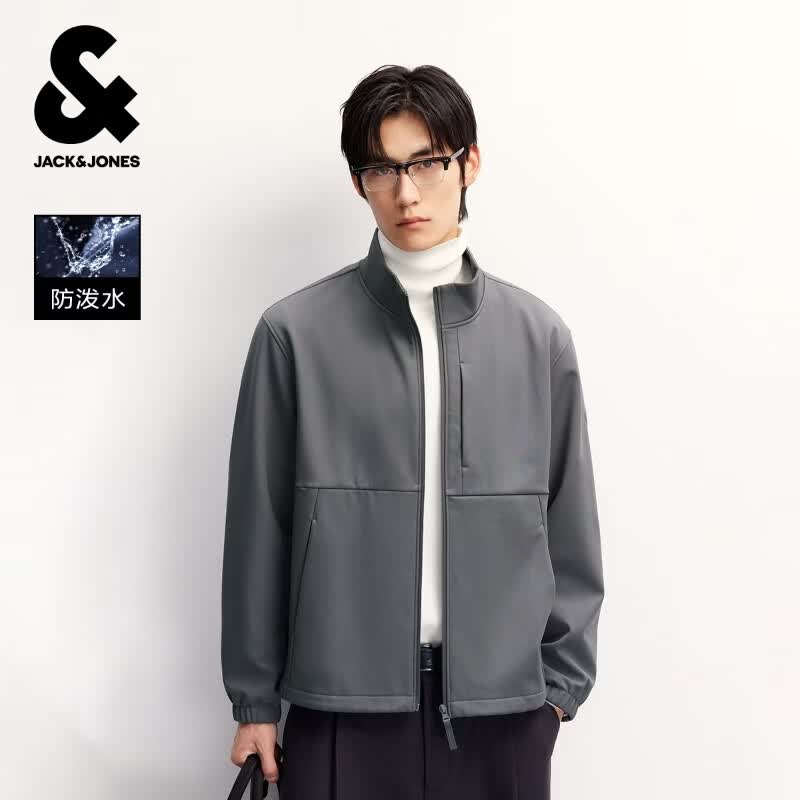 杰克·琼斯（JACK&JONES）男士外套合集 225321071E00烟熏珍珠 M