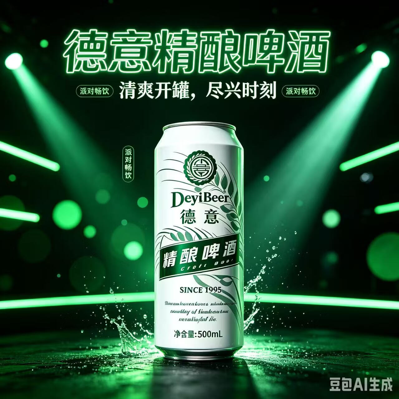 德意德式精酿经典白啤500ml*12瓶 35元 - 86线报