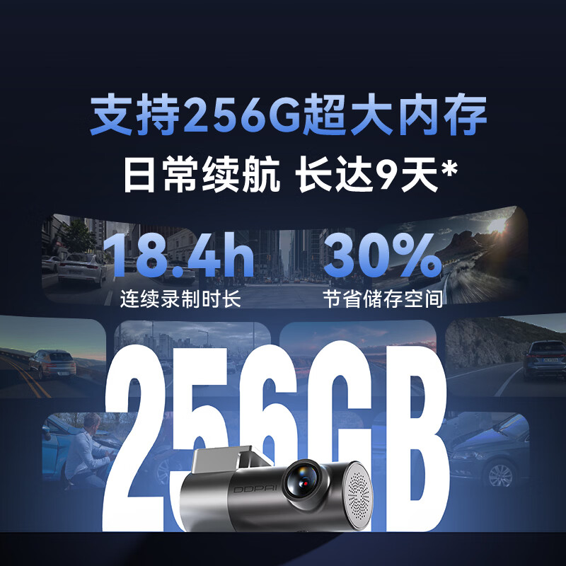 盯盯拍行车记录仪MINIPro 4K超高清夜视 360度旋转 F1.8大光圈 2026新款
