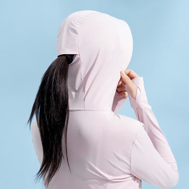 俞兆林防晒衣女夏季新款凉感薄款外套斗篷防晒服透气冰丝防紫外线外套 轻鹅黄 【升级黑胶大帽檐】 L 【推荐115-140斤】