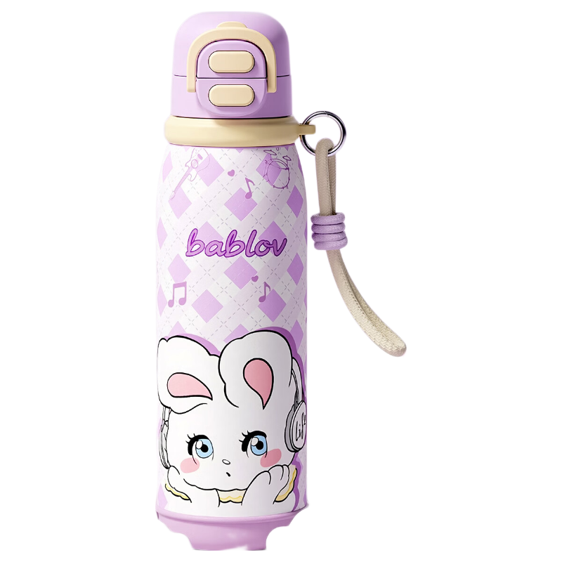 BABLOV��ͯˮ�����ᱣ�±�ѧ��ˮ����ˮ��©���ܱ�316������ڵ� ��ܽ���� 600ml ������ɫ