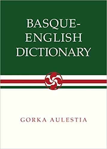 预订basque-english dictionary (the basque series)