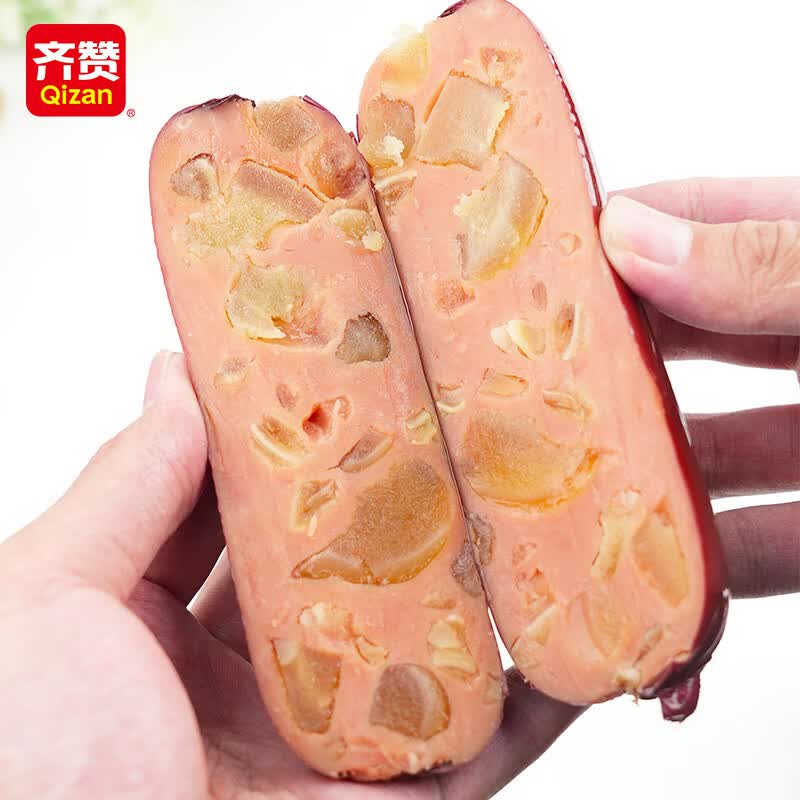 齐赞俄式风味牛筋肠即食休闲香肠居家食品下酒菜 牛筋脆耳肠【分量十足】180g*5