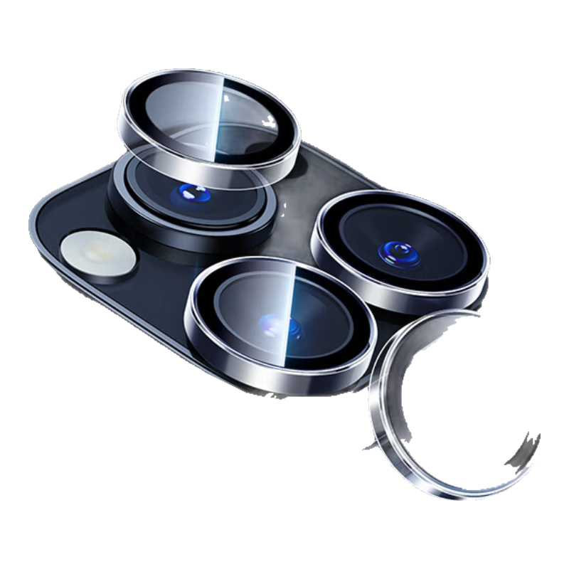 ���ڲ�������ɫ��ESR������iphone16pro/16promax��ͷĤ ƻ��16pro/16promax���þ�ͷ����ͷ�Ƕ���������岻����-͸��