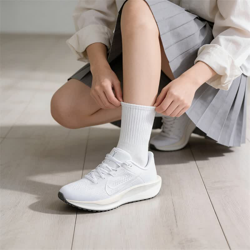 耐克（NIKE）女鞋 2026新款夏季QUEST 6运动鞋健身训练缓震耐磨轻便透气跑步鞋 奶油白-112 40 255