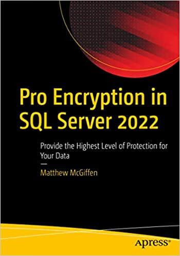 预订 pro encryption in sql server 2022: provide the highest
