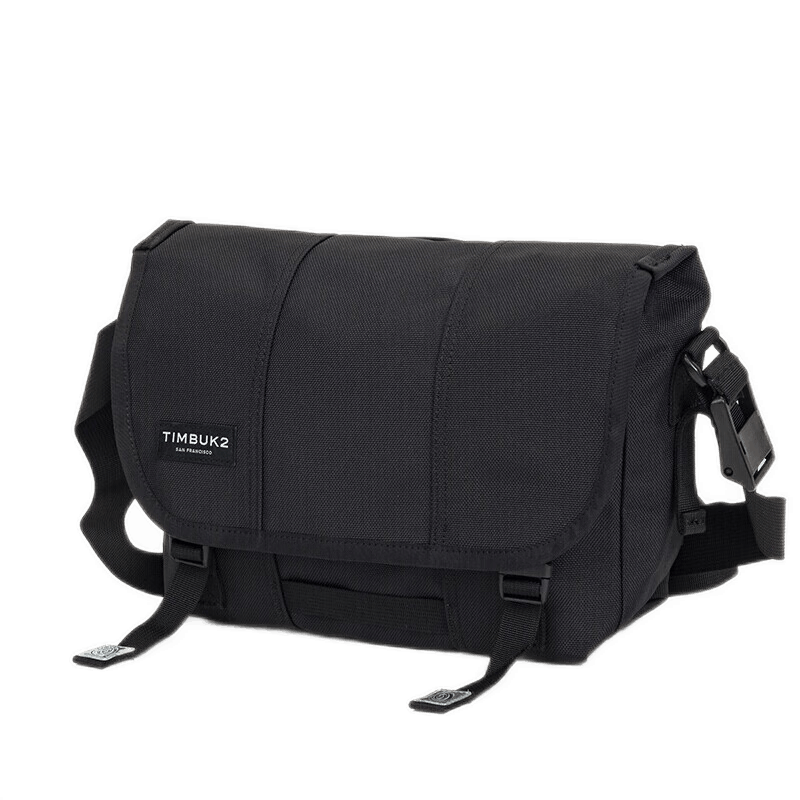 TIMBUK2男包单肩包上班邮差包潮流休闲旅行运动斜挎包工装包骑行斜挎包 音速黑 S