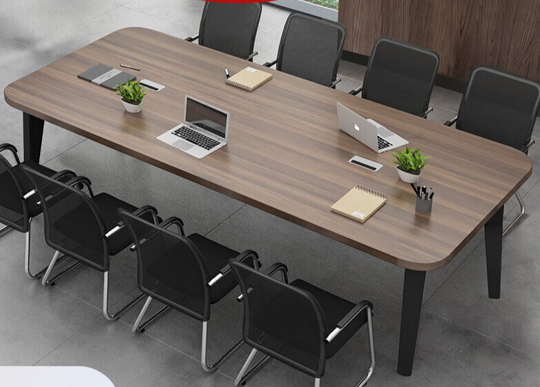 周末岛 会议桌长桌简约现代大型会议室洽谈长条桌工作台简易办公桌椅