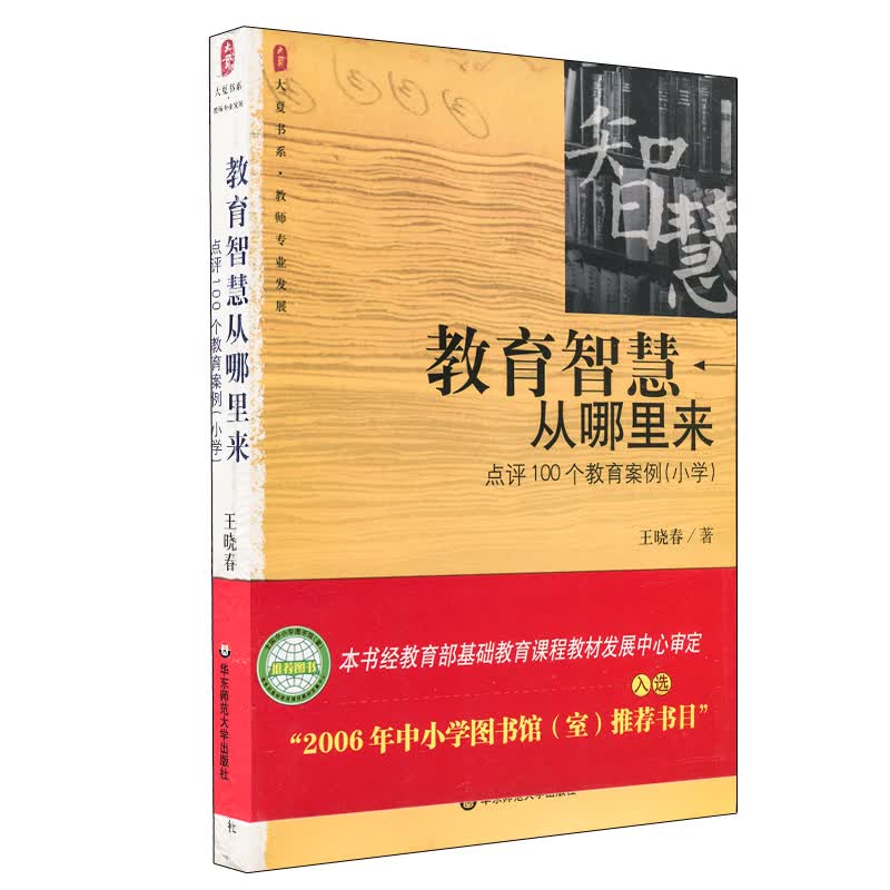 大夏书系·教育智慧从哪里来：点评100个教育案例（小学）（教育部中小学图书馆(室)推荐书目）