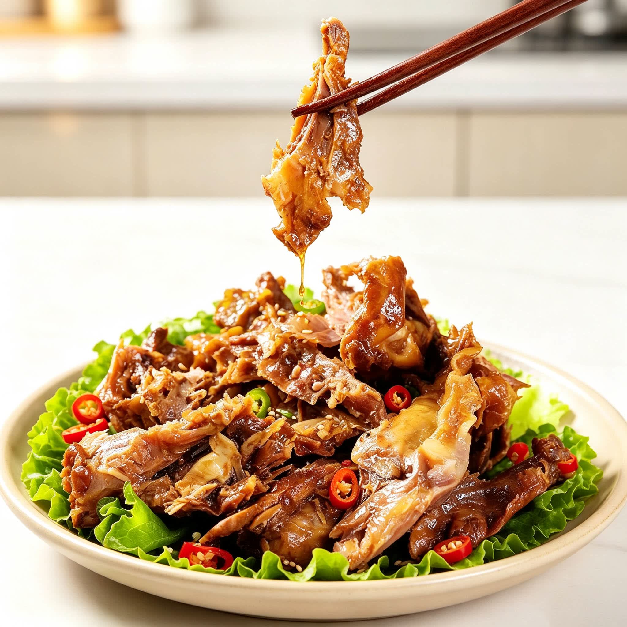 湖南风味酱板鸭架子卤味食品开袋即食鸭肉零食休闲小吃 混合味308g*2袋【各1袋】