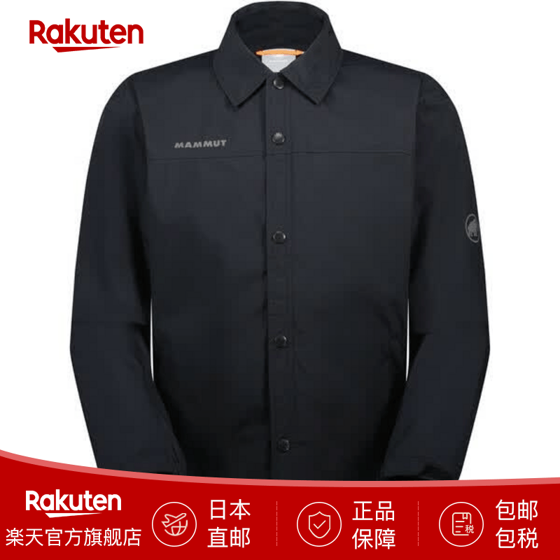 猛犸象（MAMMUT）户外防风夹克运动服上衣 Utility Coach Jacket AF 日本直邮 XS (software) 0001: BLACK