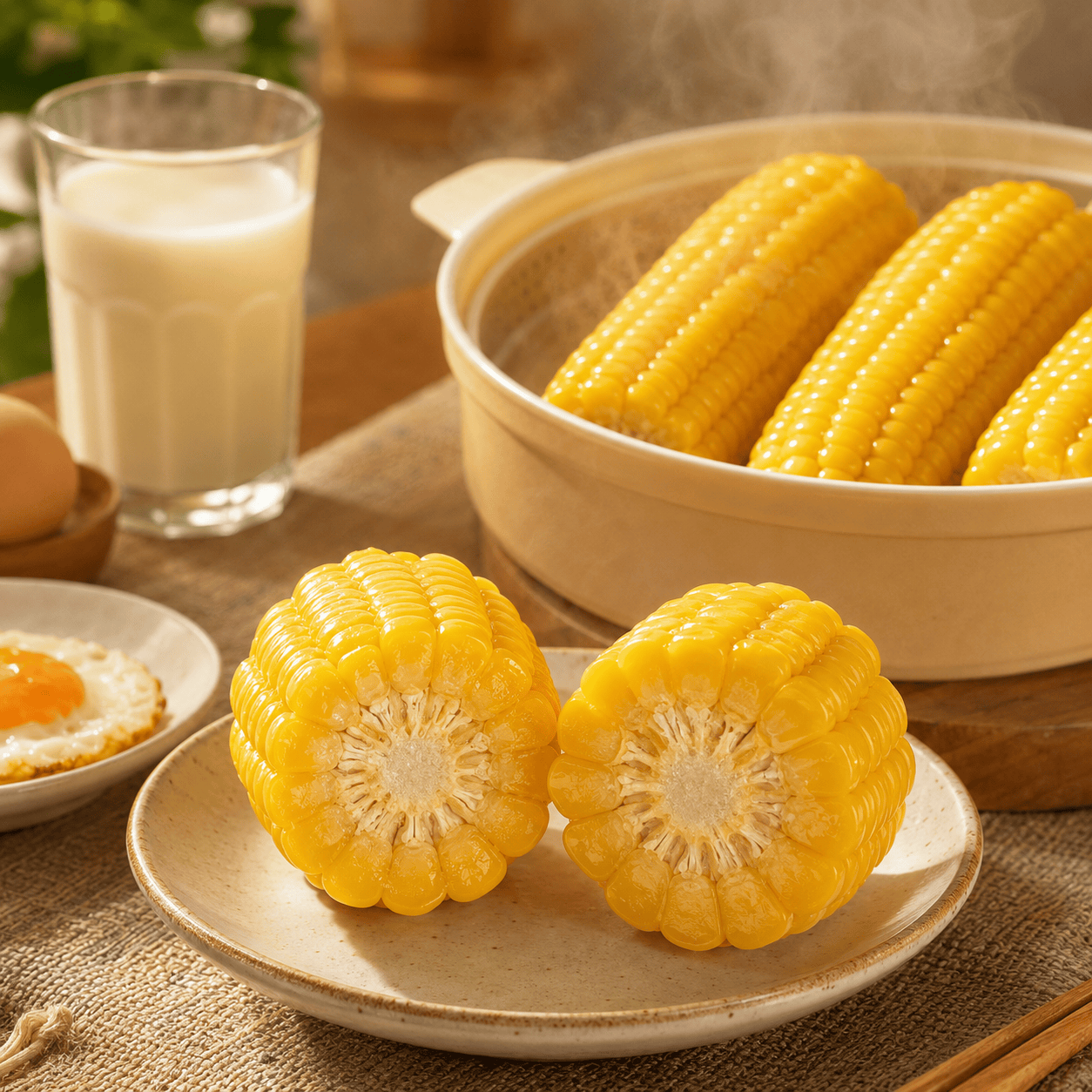 佟小满新鲜东北黄糯玉米棒甜苞米轻食代餐真空包装农科院推荐根茎类粗粮 整根黄糯玉米10棒 单根150-180g