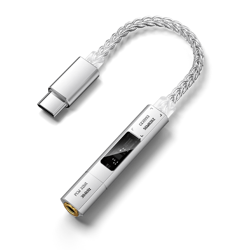 原道 NK1 Ultra 便携式 USB-C 解码耳放线发售：搭 CX31993 DAC、CNC 铝合金切面机身，119 元