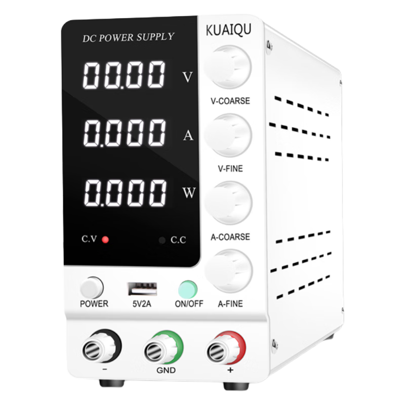 KUAIQU�����ܿɱ��ֱ����ѹ��Դ���ʳ̿ؿɵ���Դʵ�����ֱ����Դ ��0-30V 0-10A��SPS-C3010 244Ԫ