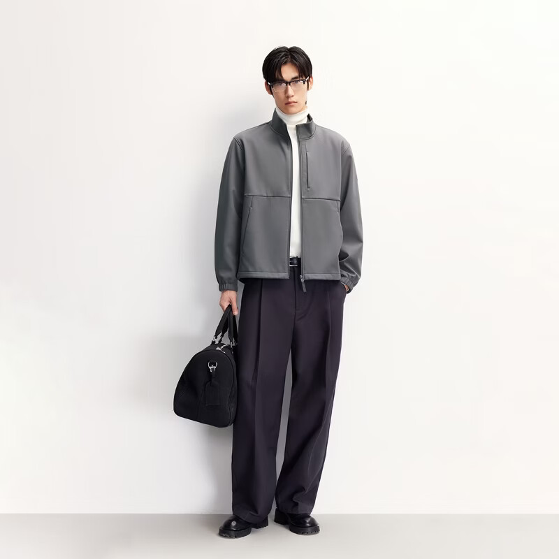 杰克·琼斯（JACK&JONES）男士外套合集 225321071E00烟熏珍珠 M