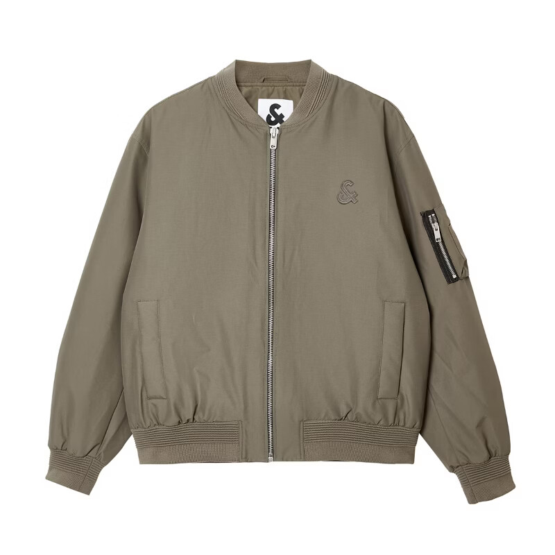 杰克·琼斯(JACK&JONES)男士保暖外套厚款夹克合集 225409006橄榄绿 L (180)